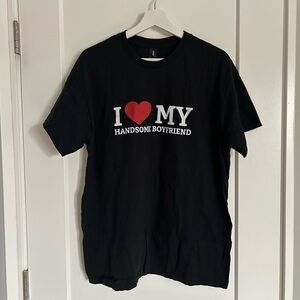 'I Love My Handsome Boyfriend' Tee